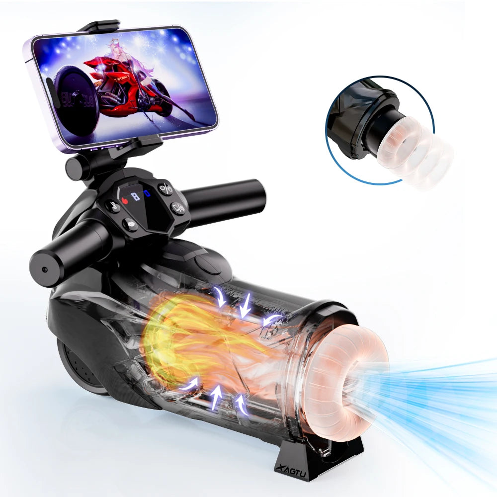 Automatic Thrusting Sucking Heating