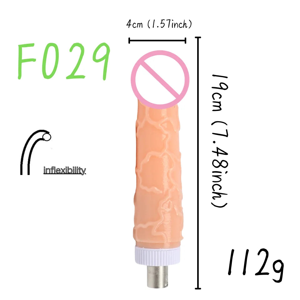 Dildos sets for thrusting sex  machine