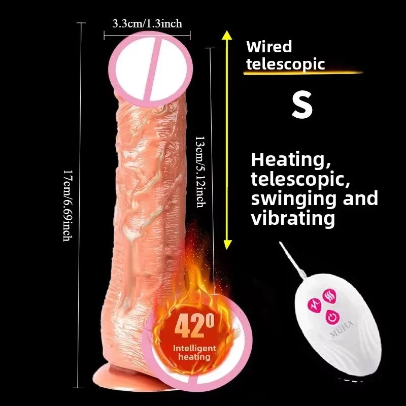 Realistic Squirting Dildo Vibration
