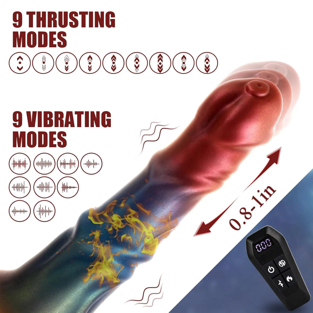 Horse Dildo Thrusting Vibrating
